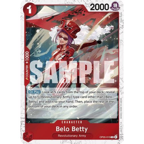 Belo Betty (Jolly Roger Foil) (OP05 - 015) [Premium Booster - The Best - ] - PokéBox Australia