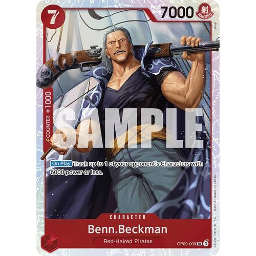 Benn.Beckman (OP09 - 009) [Emperors in the New World] - PokéBox Australia