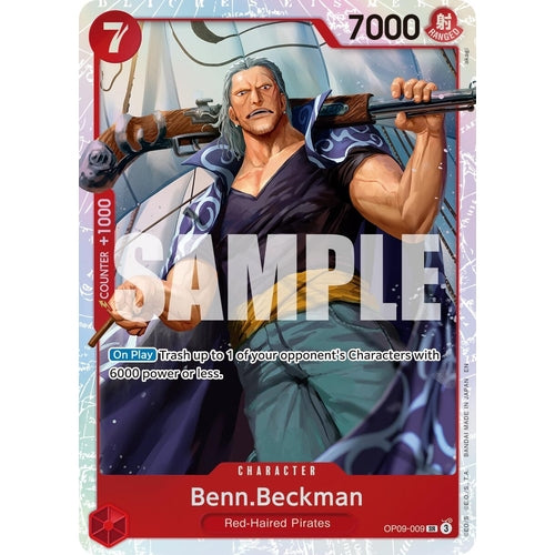 Benn.Beckman (Reprint) (OP09 - 009) (Premium Booster - The Best - Vol. 2) - PokéBox Australia