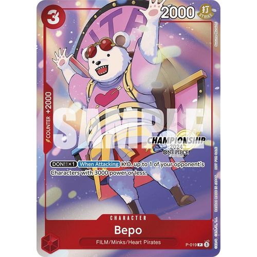 Bepo (CS 2024 Celebration Pack) (P - 019) [One Piece Promotion Cards] - PokéBox Australia
