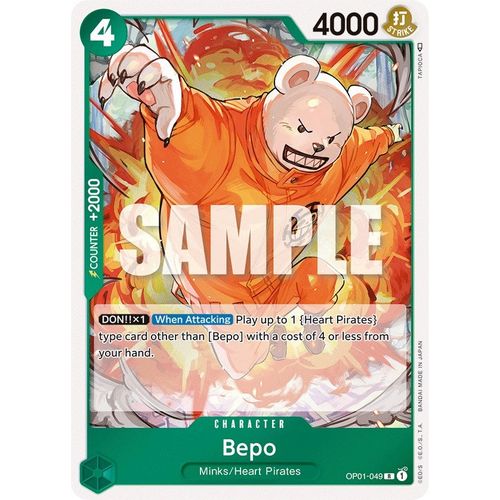 Bepo (OP01 - 049) [Romance Dawn] - PokéBox Australia