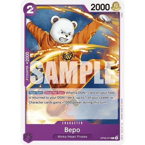 Bepo (OP09 - 074) [Emperors in the New World] - PokéBox Australia