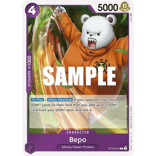 Bepo (ST10 - 012) [Ultra Deck: The Three Captains] - PokéBox Australia
