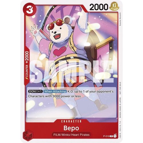 Bepo (Tournament Pack Vol. 7) (P - 019) [One Piece Promotion Cards] - PokéBox Australia