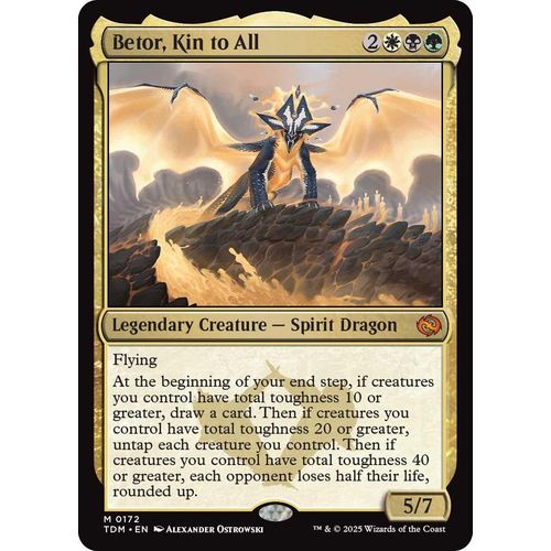Betor, Kin to All (172) (Tarkir: Dragonstorm) - PokéBox Australia