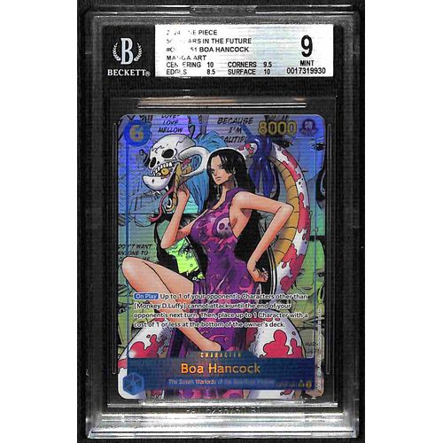 BGS 9 Boa Hancock Manga Art OP07 - 051 - 2024 One Piece Card Game Years In The Future 9930 - PokéBox Australia