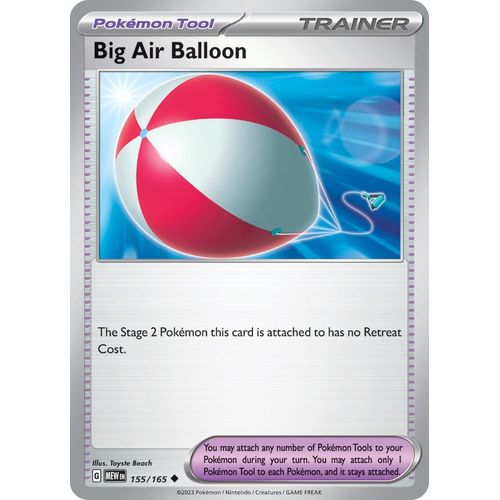 Big Air Balloon (155/165) [SV: Scarlet & Violet 151] - PokéBox Australia