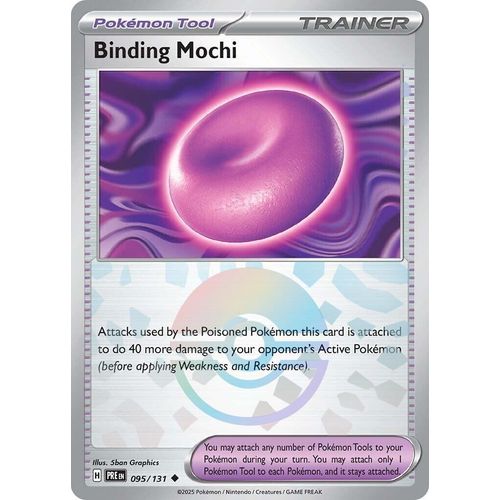 Binding Mochi (Poke Ball Pattern) (095/131) [SV: Prismatic Evolutions] - PokéBox Australia