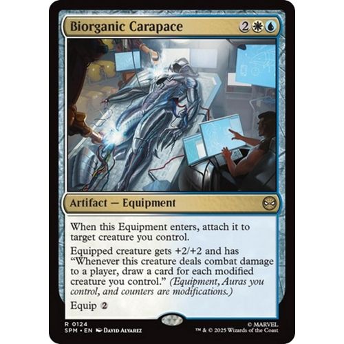 Biorganic Carapace (124) (Marvel's Spider - Man) - PokéBox Australia