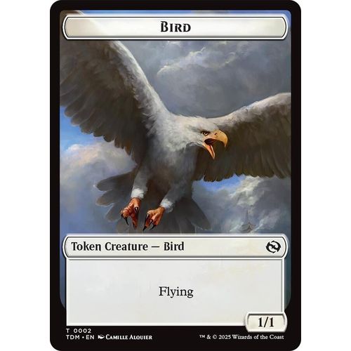 Bird // Monk Double - Sided Token (2 // 3) (Tarkir: Dragonstorm) - PokéBox Australia