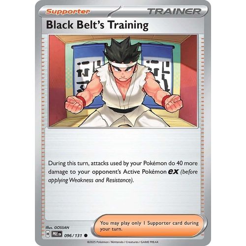 Black Belt's Training (096/131) [SV: Prismatic Evolutions] - PokéBox Australia