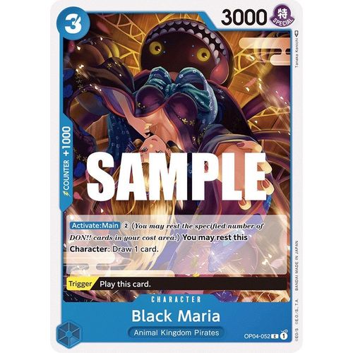 Black Maria (OP04 - 052) [Kingdoms of Intrigue] - PokéBox Australia