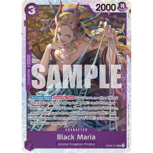 Black Maria (OP08 - 074) [Two Legends] - PokéBox Australia