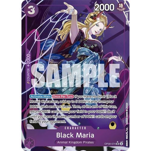 Black Maria (Parallel) (OP08 - 074) [Two Legends] - PokéBox Australia