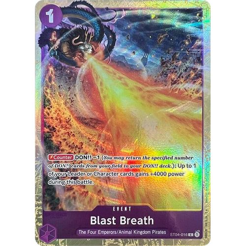 Blast Breath (Premium Card Collection - Best Selection Vol. 1 - ) (ST04 - 016) [One Piece Promotion Cards] - PokéBox Australia
