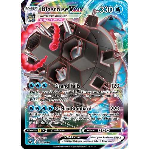 Blastoise VMAX - SWSH103 (SWSH103) (SWSH: Sword & Shield Promo Cards) - PokéBox Australia
