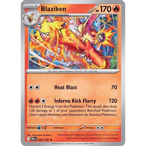 Blaziken (042/182) (SV10: Destined Rivals) - PokéBox Australia