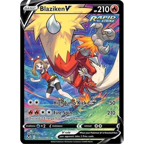 Blaziken V (TG14/TG30) (SWSH12: Silver Tempest Trainer Gallery) - PokéBox Australia