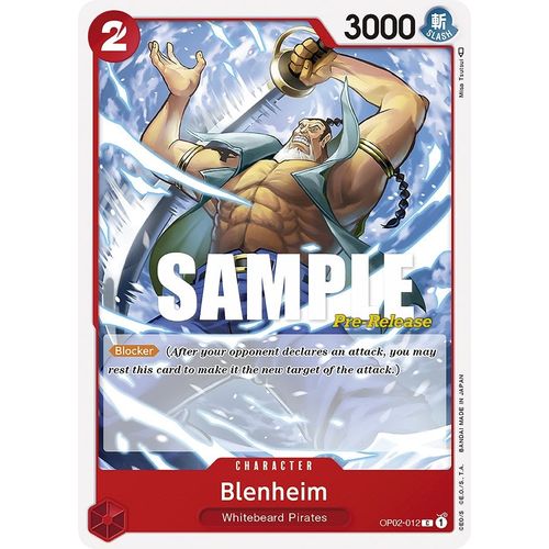 Blenheim (OP02 - 012) [Paramount War Pre - Release Cards] - PokéBox Australia