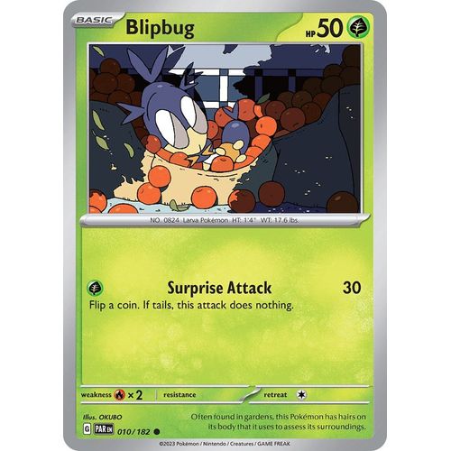 Blipbug (010/182) [SV04: Paradox Rift] - PokéBox Australia