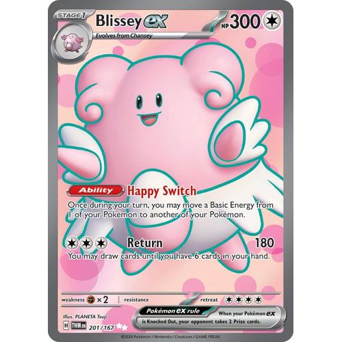 Blissey ex (201/167) [SV06: Twilight Masquerade] - PokéBox Australia
