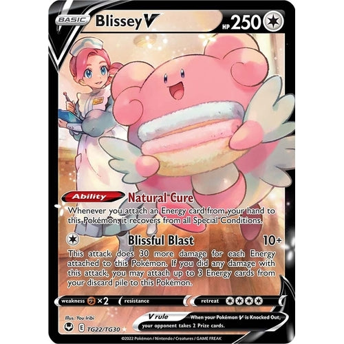 Blissey V (TG22/TG30) (SWSH12: Silver Tempest Trainer Gallery) - PokéBox Australia
