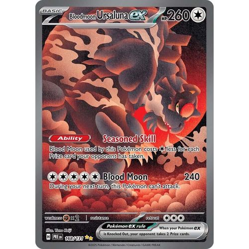 Bloodmoon Ursaluna ex (168/131) [SV: Prismatic Evolutions] - PokéBox Australia