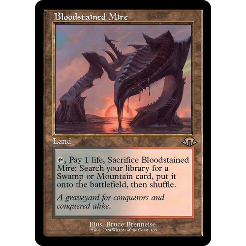 Bloodstained Mire (Retro Frame) (435) [Modern Horizons 3] - PokéBox Australia