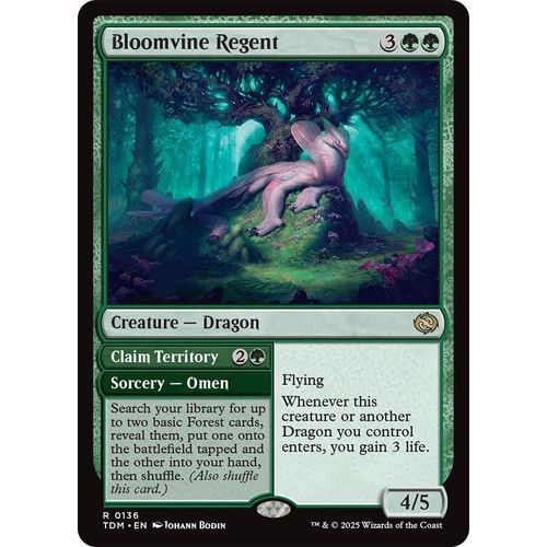 Bloomvine Regent (136) (Tarkir: Dragonstorm) - PokéBox Australia