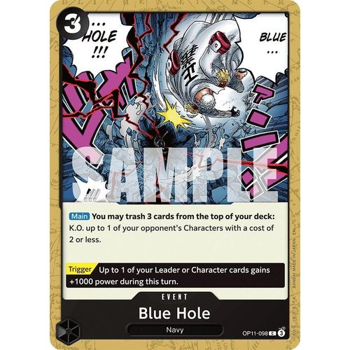 Blue Hole (OP11 - 098) [A Fist of Divine Speed] - PokéBox Australia