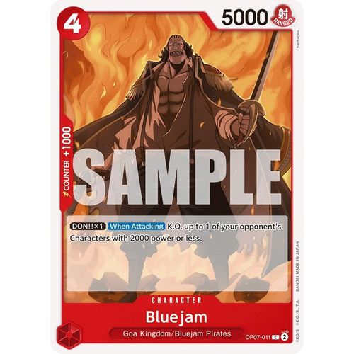Bluejam (OP07 - 011) [500 Years in the Future] - PokéBox Australia