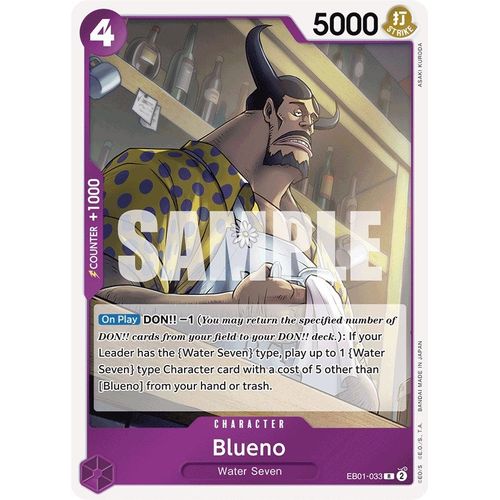 Blueno (033) (EB01 - 033) [Extra Booster: Memorial Collection] - PokéBox Australia