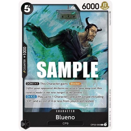 Blueno (OP03 - 090) [Pillars of Strength] - PokéBox Australia