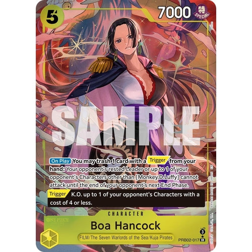 Boa Hancock (Alternate Art) (PRB02 - 017) (Premium Booster - The Best - Vol. 2) - PokéBox Australia