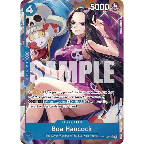 Boa Hancock (OP01 - 078) (Alternate Art) (OP01 - 078) [Premium Booster - The Best - ] - PokéBox Australia