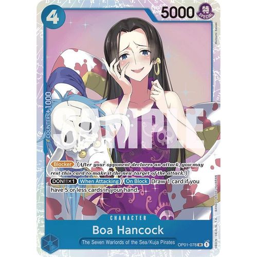 Boa Hancock (OP01 - 078) (Reprint) (OP01 - 078) [Premium Booster - The Best - ] - PokéBox Australia