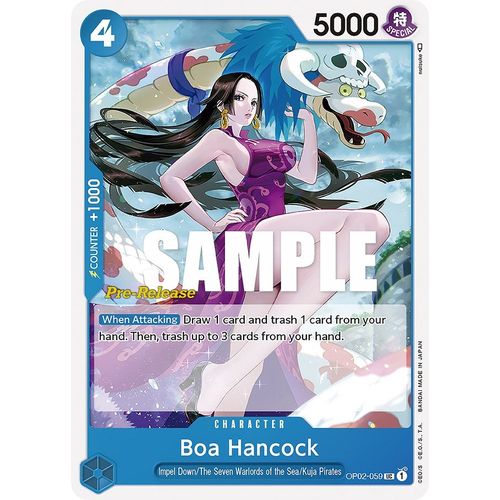 Boa Hancock (OP02 - 059) [Paramount War Pre - Release Cards] - PokéBox Australia