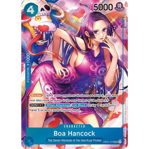 Boa Hancock (Parallel) (OP01 - 078) [Romance Dawn] - PokéBox Australia