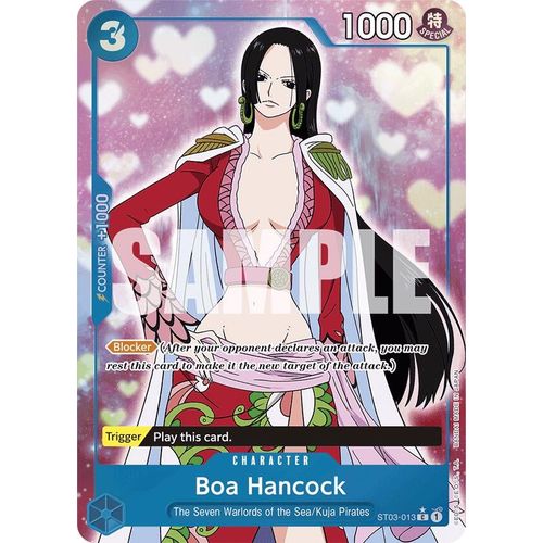 Boa Hancock (ST03 - 013) (Full Art) (ST03 - 013) [Premium Booster - The Best - ] - PokéBox Australia