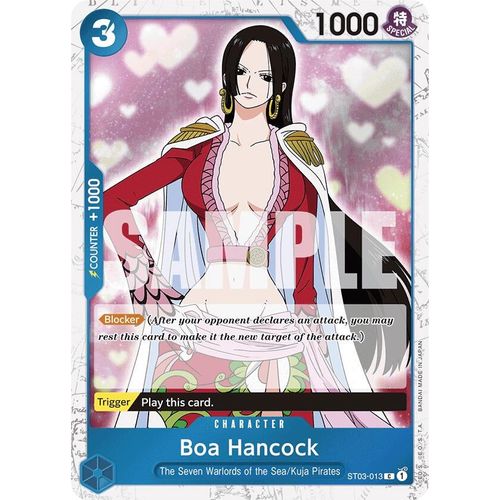 Boa Hancock (ST03 - 013) (Jolly Roger Foil) (ST03 - 013) [Premium Booster - The Best - ] - PokéBox Australia