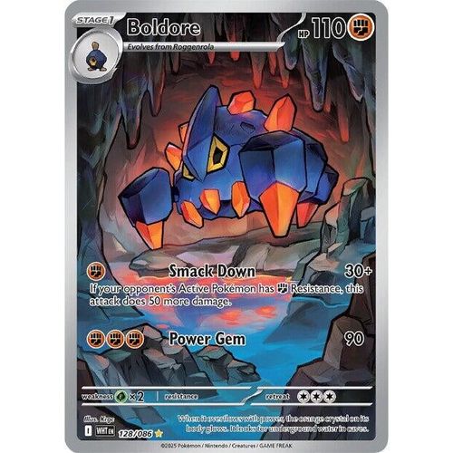 Boldore (128/086) (SV: White Flare) - PokéBox Australia