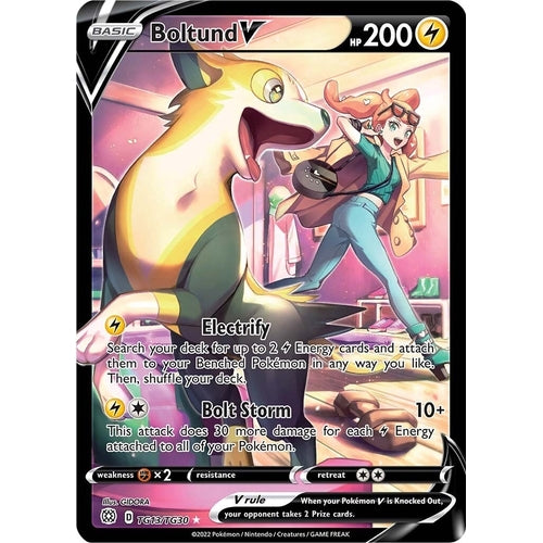 Boltund V (TG13/TG30) (SWSH09: Brilliant Stars Trainer Gallery) - PokéBox Australia
