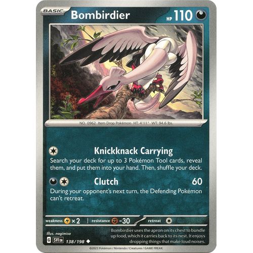 Bombirdier (138/198) [SV01: Scarlet & Violet Base Set] - PokéBox Australia