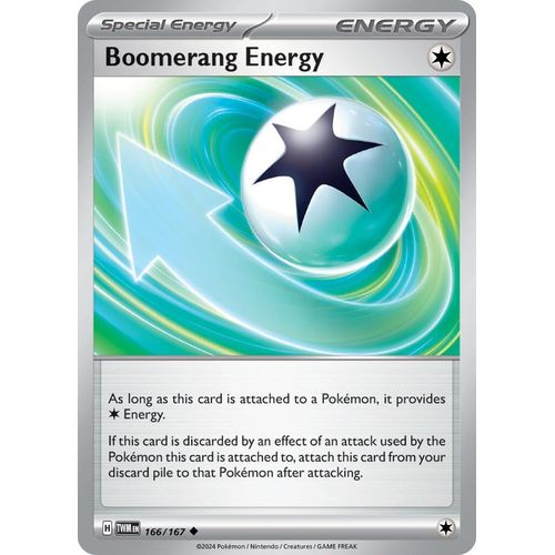 Boomerang Energy (166/167) [SV06: Twilight Masquerade] - PokéBox Australia