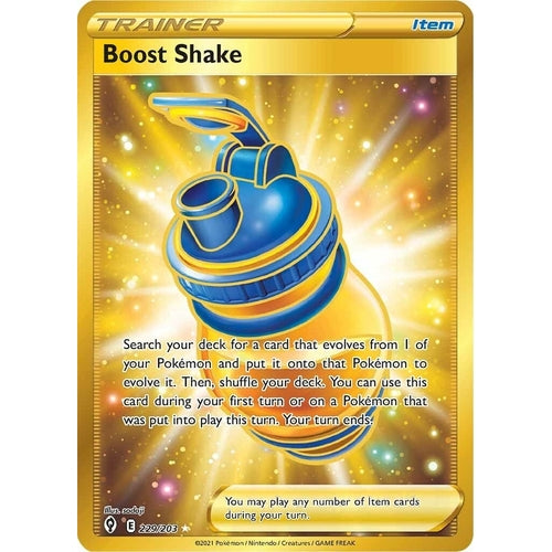 Boost Shake (Secret) (229/203) (SWSH07: Evolving Skies) - PokéBox Australia