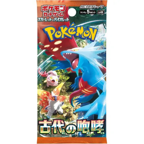 Ancient Roar SV4K Booster Pack - Japanese Pokémon TCG - PokéBox Australia