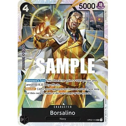 Borsalino (OP02 - 114) [Paramount War] - PokéBox Australia