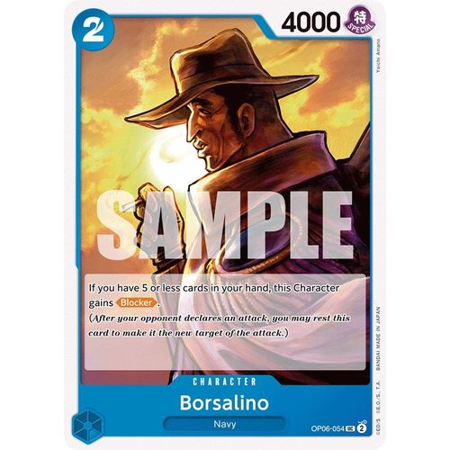 Borsalino (OP06 - 054) [Wings of the Captain] - PokéBox Australia