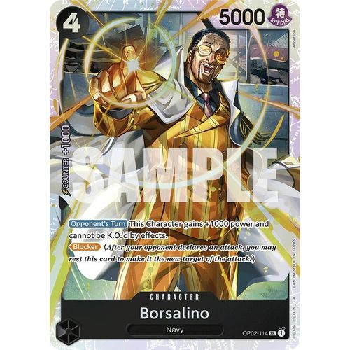 Borsalino (Reprint) (OP02 - 114) [Premium Booster - The Best - ] - PokéBox Australia