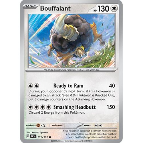 Bouffalant (151/191) [SV08: Surging Sparks] - PokéBox Australia